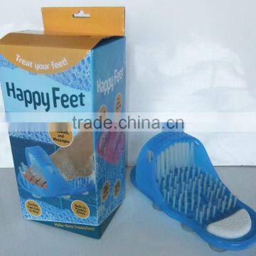 Easy Feet Foot Scrubber Bath Shower Scrub Brush Pumice Stone