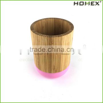 Lacquered bamboo utensil holder /kitchen utensil stand Homex-BSCI