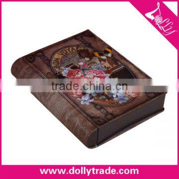 Book Shaped Tin Box For Promotional Tin Container Series