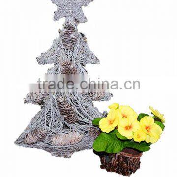 christmas tree decoration with pinecone