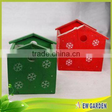 China Supplier Mini Size Clay Pot ,House Shape Red and Green Planter photo-3
