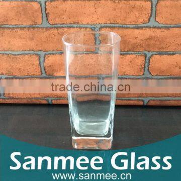 Square Shaped Factory Glass Drinking Cup