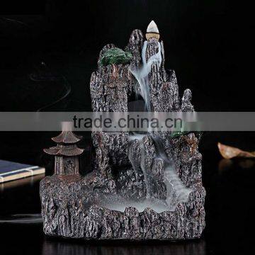 The Water Curtain Cave Backflow Burner Creative Resin Incense Burner