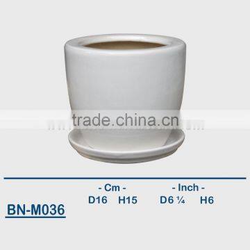 Vietnamese Ceramic Glazed Mini Flower Pot BN-M028 photo-6