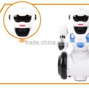 Bump and go Battery Operated Light up Dancing Robot Toy photo-4