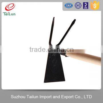 A3 Steel Head Long Wooden Handle Fork Hoe