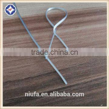 1000pcs 4" Clear Metallic Twist Tie for Candy Lollipop Cello Bag photo-3