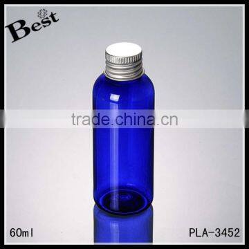 60ml Blue Pet Dropper Bottle Cosmetic Container Pet Dropper Bottle Wholesale photo-3