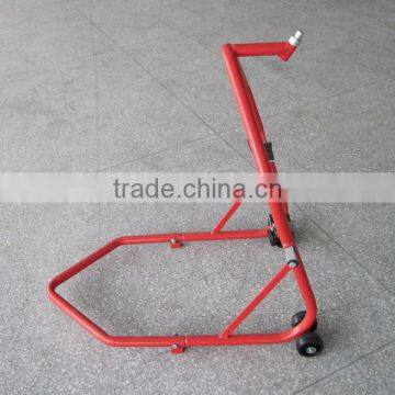REAR & FRONT Paddock STAND Lift Motorcycle Bike Track Swing Arm photo-3