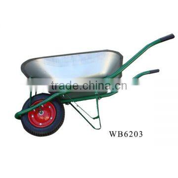 WANTAI Powder Coating Building Equipment Garden Mini Wheelbarrow/75l Plastic Wheelbarrow photo-5