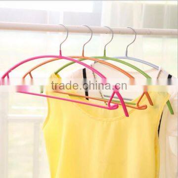 OEM Plastic Hanger for Summer Coat/wholesale Plastic Hanger With Metal Hook/custom Cheap Hanger With Metal Hook
