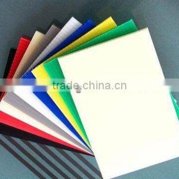 corrugated pp plastic plate