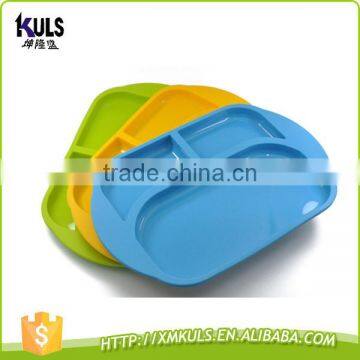 Silicone Placemat Dinner Plate Non-Slips Silicone Cartoon Cute Dinnerware Baby Kids Dinner Plate photo-4