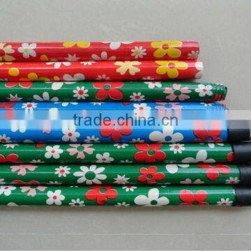 PVC Coated Long Wooden Broom Sticks photo-2