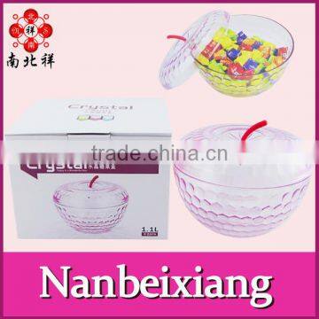 1.1L Plastic Apple Shaped Candy Gift Box