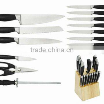 16pcs knife block set