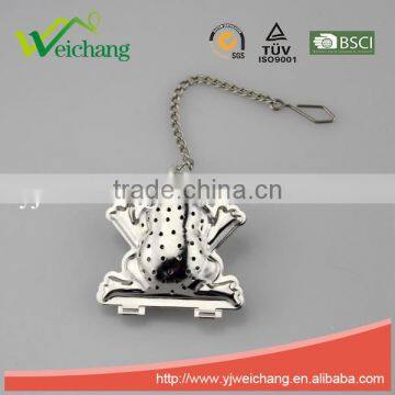 WCJ1068 Good Quality Hot Sale Stainless Steel Animal Shape Funny Shape Tea Ball Tea Infuser With Tray photo-2