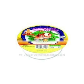 DELICIOUS & QUALITY SEAFOOD FLAVOUR INSTANT BOWL PORRIDGE 50g - Thien Huong Food JSC