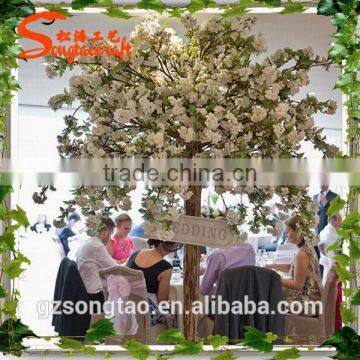 Beautiful Artificial White Wedding Decor Cherry Blossom Tree