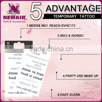 Body Scar Tattoo Temporary Stickers For Cos Play Partys Family Tattoo Stickers Fake Tattoo photo-5