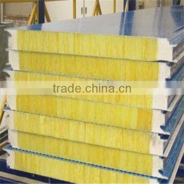 Glass Wool Sandwich Panel Installation