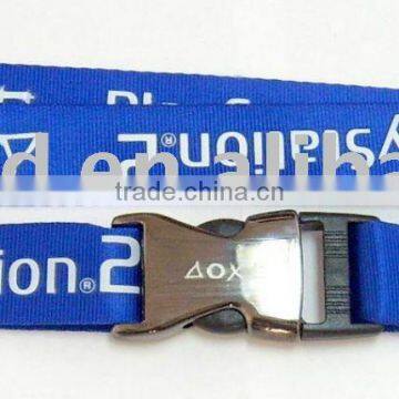 Nylon screen-printing lanyard,bottle opener lanyard,phone strap(05)