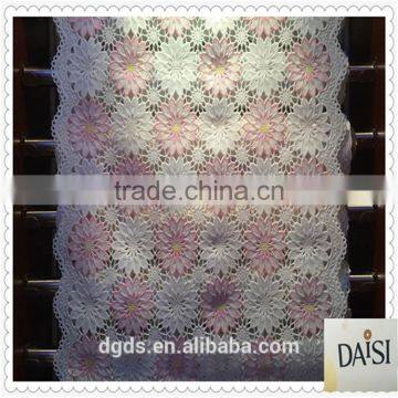 PVC lace tablecovers in rolls home decorative waterproof tableloth eco friendly dinning 50cm width China manufacturer