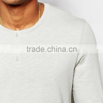 Curved Hem Shirt for Men's photo-3