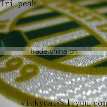 Custom Made Self Adhesive 3D FLOCK PATCH photo-3