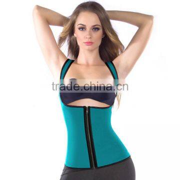 high quality Slimming Neoprene Vest Hot Sweat Shirt Body Shapers sweat band latex body Training Belt waist trainer shapers