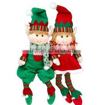 Christmas decoration elf cute elf wholesale plush toys elf doll toys