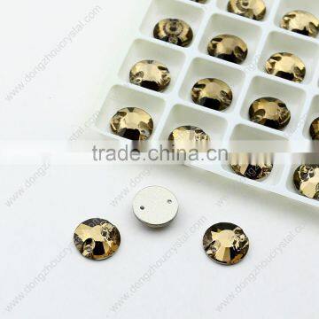 Widely Used Colorful Round Crystal Sew on Stones,sewing Crystals on Dress/jewelry/shoes/bags photo-2