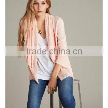 2014 New Fashion Double Shawl Cardigan For Ladies