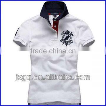 New Design Fashion Custom Embroidery Slim Fit Wholesale Brand Women pk Polo T-shirt