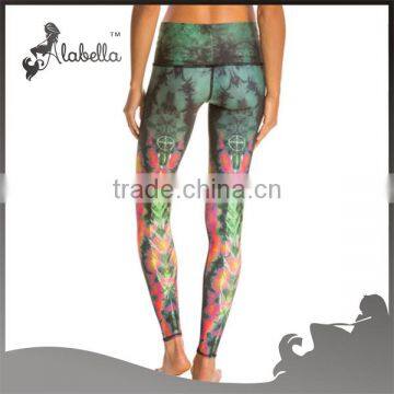 OEM New Arrival High Quality Polyester Spandex Stylish Fitness Gym Leggings photo-2