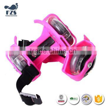 Two Wheels on Heels Removable Rollers Flashing Roller Skate photo-5
