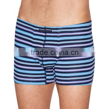 Factory price cotton knit fabric stripes boxer briefs custom boxer shorts