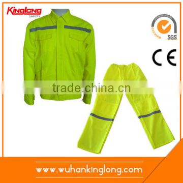 Top quality cheap cotton work uniform 2-pieces boiler suits