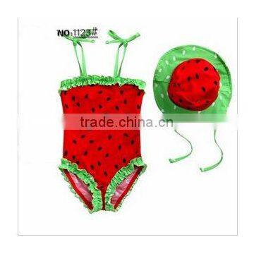 Lovely! Baby/Children Watermelon w Dot Swimsuit/bathing Suit for Girls