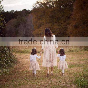Girls Lace Skirt Toddler Girl Tutu Skirt Mother and Child Dress photo-2