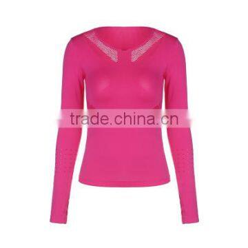 2017 latest design sweatshirt manufacturers custom plain blank mesh cotton and spandex