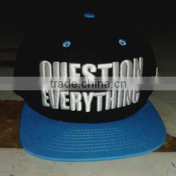 Wholesale Yupoong Blank Plain Good Quality Custom Embroidery Two Tone Basketball Snapback Hat photo-6