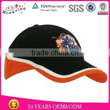 Mesh 6 Panel Applique Baseball Make Custom Fitted Hat