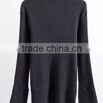 EY0855S Ladies Women Pullover Sweater Turtleneck Sweater photo-6