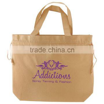 Universal Tote Bag - Features Matching Carry Handles, Macrame Draw Cord for Cinch Closure and Comes With Your Logo. photo-6