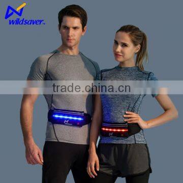 Flashing Jogging Elastic Fanny Pack Bag Waterproof Waist Pouch photo-6