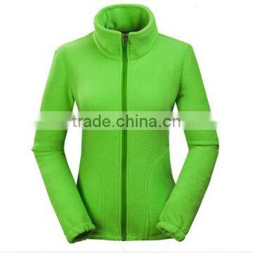 woman fleece jacket,100%polyester jacket