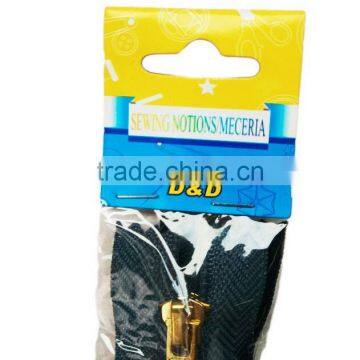 D&D 2Pcs/Pack Metal Zippers for Sewing 20cm Zippers Black Grey for Jackets With 2pcs Polyster Threads Garment Accessories photo-3