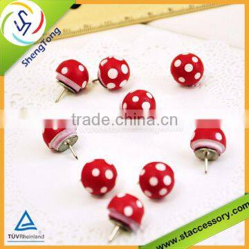 high quality drawing pin/novelty push pins/wood push pins