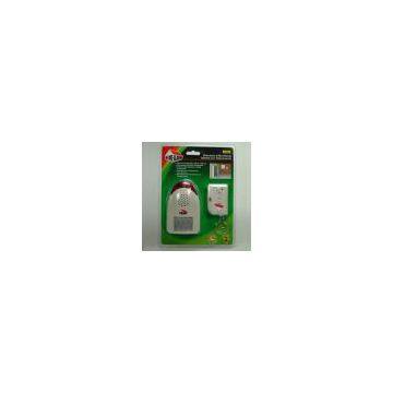 Hong Kong Motion Detector Alarm With Flash Light And Remote Control